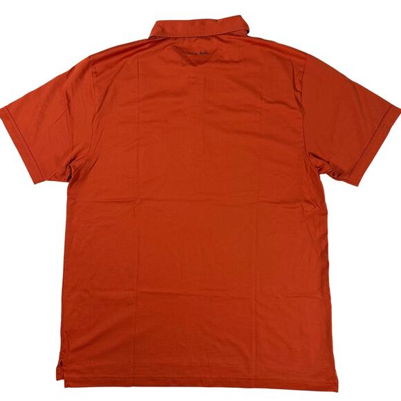 Travis Mathew Men’s XL Burnt Orange Golf Polo Gently Used - Picture 2 of 9
